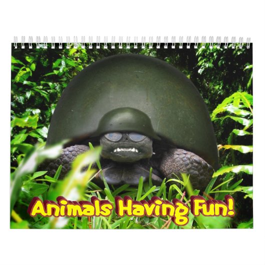 Calendrier " Les animaux s'amusent ! "Calendrier (Protection)