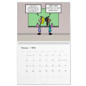 Calendrier Les automnes de Pratt comportant Chester agacent (Feb 2026)