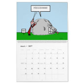 Calendrier Les automnes de Pratt comportant Chester agacent (Mar 2027)