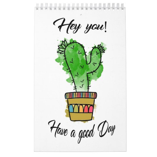 Calendrier Les Cactus Ont Une Bonne Journée (Protection)