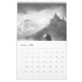 Calendrier Les Châteaux De Fairy Tale Outline Et Enchantés Ca (Jan 2026)