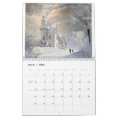 Calendrier Les châteaux de neige (Mar 2026)