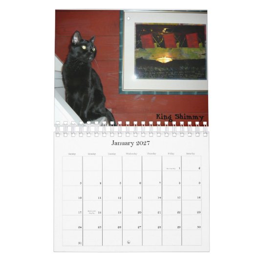 Calendrier Les chats de Swede Hill, 2009 (Jan 2027)