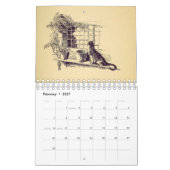 Calendrier Les chats du passé (Feb 2027)