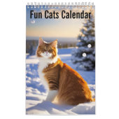 Calendrier Les chats s'amusent (Protection)