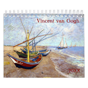 Calendrier Les chefs-d'oeuvre d'art Vincent van Gogh