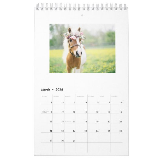 Calendrier Les chevaux classent 2018 (Mar 2026)