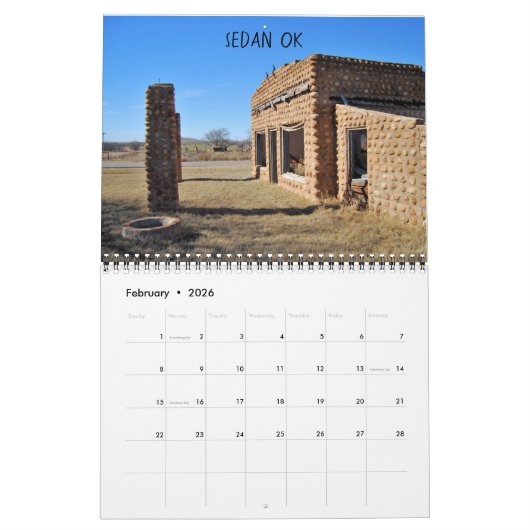 Calendrier Les choses oubliées 2020 (Feb 2026)