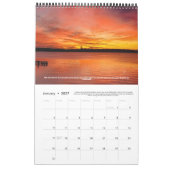 Calendrier Les Cieux Déclarent Écriture Inspirante (Jan 2027)