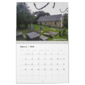 Calendrier Les églises de Galles de Sarah Woodbury (Feb 2026)