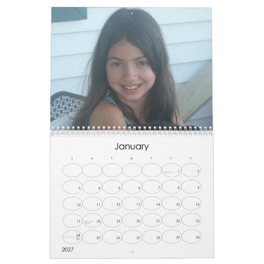Calendrier Les filles de 2007 (Jan 2027)