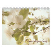 Calendrier Les fleurs classent tout au long de l'année 2013 (Protection)