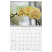 Calendrier Les fleurs tropicales (Mar 2027)