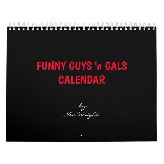 Calendrier Les gars et les filles amusants (Protection)