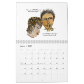 Calendrier Les gars et les filles amusants (Mar 2027)