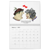Calendrier Les gars et les filles amusants (Feb 2027)