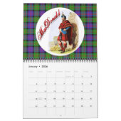 Calendrier Les grands clans écossais (Jan 2026)