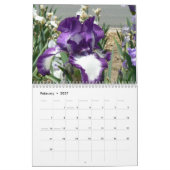 Calendrier Les iris extraordinaires de Marsha Cale 2008… (Feb 2027)