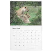 Calendrier Les lions classent 2014 (la Deux-Page) (Mar 2026)