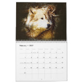 Calendrier Les loups gris de Yellowstone (Feb 2027)