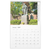 Calendrier Les monuments de Johann Sebastian Bach (Jan 2027)