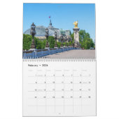 Calendrier Les monuments de Paris (Feb 2026)