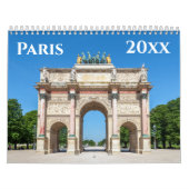 Calendrier Les monuments de Paris (Protection)