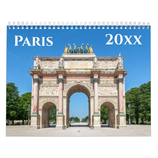 Calendrier Les monuments de Paris (Protection)