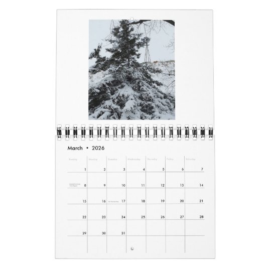 Calendrier Les moulins à vent dans les plaines (Mar 2026)