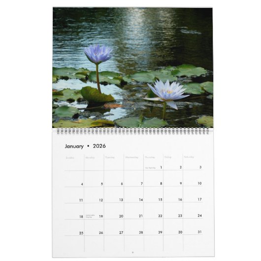 Calendrier Les nénuphars classent 2020 (Jan 2026)