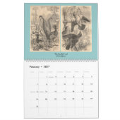 Calendrier Les oiseaux de Brehm (Feb 2027)