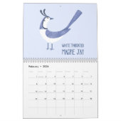 Calendrier Les oiseaux du monde entier (Feb 2026)