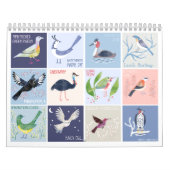 Calendrier Les oiseaux du monde entier (Protection)