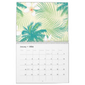 Calendrier Les palmiers tropicaux d'été (Jan 2026)