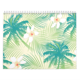 Calendrier Les palmiers tropicaux d'été