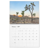 Calendrier Les parcs nationaux (Feb 2027)