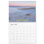 Calendrier Les parcs nationaux (Mar 2027)