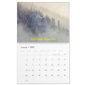 Calendrier Les parcs nationaux (Jan 2027)