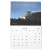 Calendrier Les Parcs Nationaux Américains L'Ouest (Mar 2027)