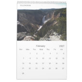 Calendrier Les Parcs Nationaux Américains L'Ouest (Feb 2027)