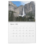 Calendrier Les parcs nationaux de Californie (Feb 2026)