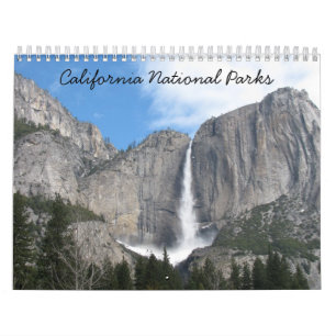 Calendrier Les parcs nationaux de Californie