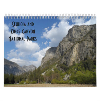 Calendrier Les parcs nationaux de Sequoia et Kings Canyon