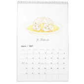 Calendrier Les Pâtisseries Françaises (Mar 2027)