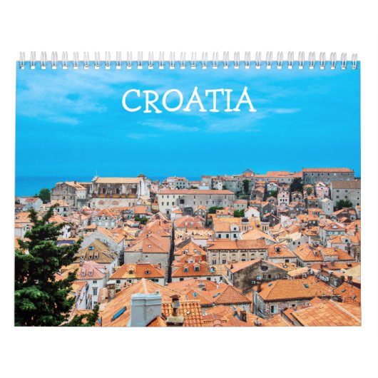 Calendrier Les paysages de Croatie (Protection)