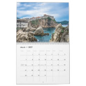 Calendrier Les paysages de Croatie (Mar 2027)