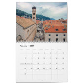 Calendrier Les paysages de Croatie (Feb 2027)