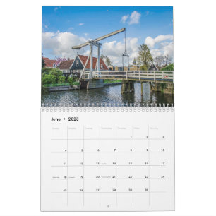 Calendrier Les paysages de Pays-Bas