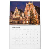 Calendrier Les paysages de Riga (Jan 2026)