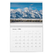 Calendrier Les paysages du Wyoming (Jan 2026)